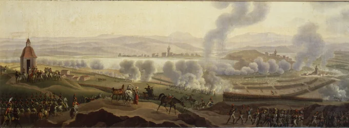 Napoleon I in Wagram in 1809